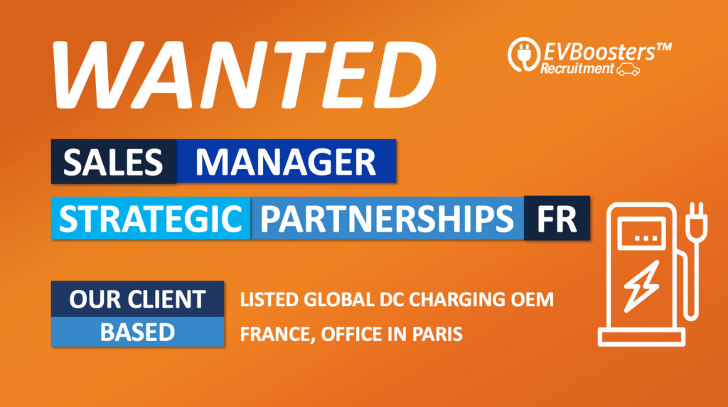Sales Manager – Strategic Partnerships France